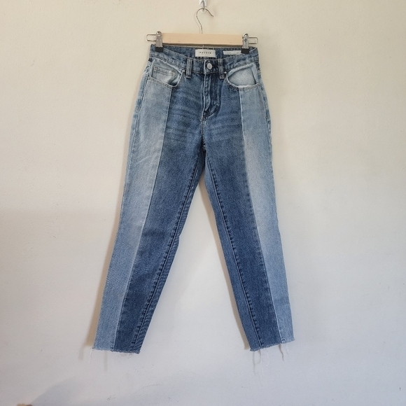 PacSun Vintage Icon two toned raw hem jeans size 23 - Picture 2 of 6